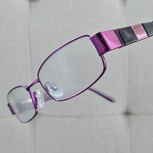 Elle EL18780 Color PU 49-17-130mm Eyeglasses FRAMES ONLY - GOOD CONDITION